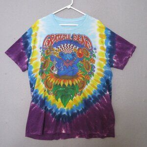 Grateful Dead Inspiration Bear Tie‎ Dye Band T Shirt 2006
